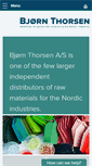 Mobile Screenshot of bjorn-thorsen.com