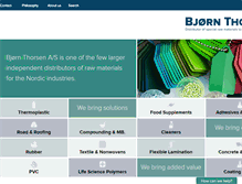 Tablet Screenshot of bjorn-thorsen.com